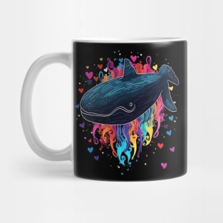 Whale Valentine Day Mug